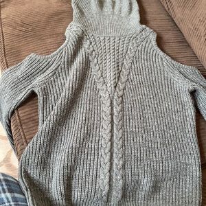Cold Shoulder Sweater